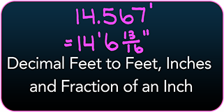Imperial and Metric Conversions